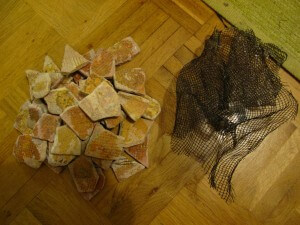 Alle Mosaik Steine vom Netz entfernt